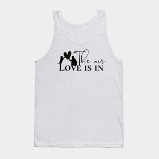 dog love is in the air Tank Top